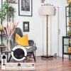Bassagoda lampa stojąca kolory naturalne, czarny, 1-punktowy