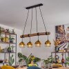 Koyoto lampa wisząca, kula świetlna, lampa wisząca kolory naturalne, czarny, 4-punktowe