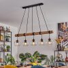 Koyoto Lampa wisząca, Kula świetlna, Lampa wisząca Ecru, Czarny, 5-punktowe