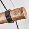 Koyoto lampa wisząca, kula świetlna, lampa wisząca kolory naturalne, czarny, 4-punktowe