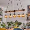 Koyoto lampa wisząca, kula świetlna, lampa wisząca kolory naturalne, czarny, 5-punktowe