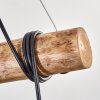 Koyoto lampa wisząca, kula świetlna, lampa wisząca kolory naturalne, czarny, 5-punktowe
