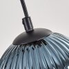 Koyoto lampa wisząca, kula świetlna, lampa wisząca kolory naturalne, czarny, 5-punktowe