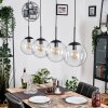 Gastor Lampa wisząca, Kula świetlna, Lampa wisząca Przezroczysty, 4-punktowe