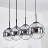Gastor Lampa wisząca, Kula świetlna, Lampa wisząca Przezroczysty, Przydymiony, 4-punktowe
