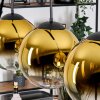 Gastor Lampa wisząca, Kula świetlna, Lampa wisząca Złoty, Przezroczysty, 4-punktowe