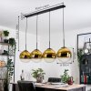 Gastor Lampa wisząca, Kula świetlna, Lampa wisząca Złoty, Przezroczysty, 4-punktowe