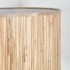 Bongal lampa stojąca kolory naturalne, czarny, 1-punktowy