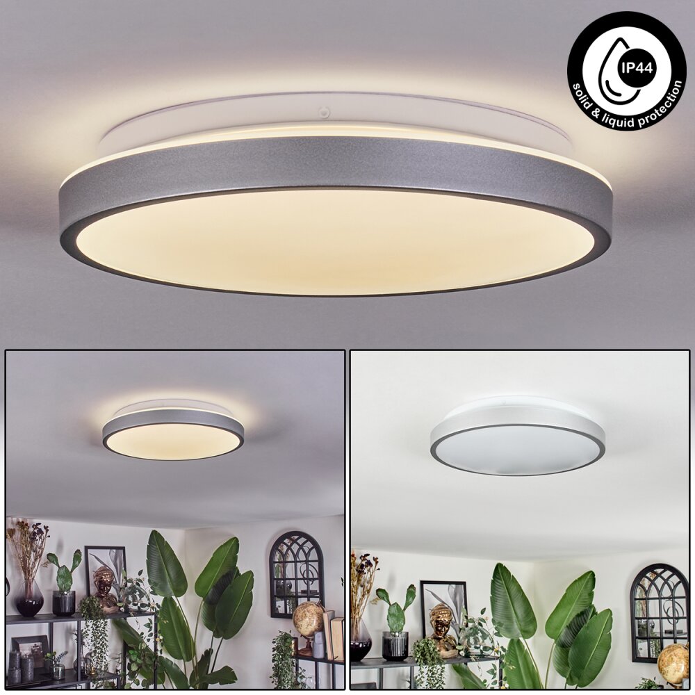 Stenaljung Lampa sufitowa, Panel LED Srebrny, 1-punktowy main product photo