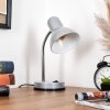 Werup lampa stołowa, lampka do czytania srebrny, 1-punktowy