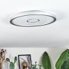 Simonstorp Lampa sufitowa, Panel LED Srebrny, Biały, 1-punktowy
