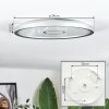 Simonstorp Lampa sufitowa, Panel LED Srebrny, Biały, 1-punktowy