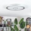 Simonstorp Lampa sufitowa, Panel LED Srebrny, Biały, 1-punktowy