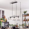Koyoto Lampa wisząca, Kula świetlna, Lampa wisząca Przezroczysty, 3-punktowe