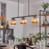 Koyoto Lampa wisząca, Kula świetlna, Lampa wisząca W kolorze bursztynu, 3-punktowe