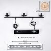 Koyoto Lampa wisząca, Kula świetlna, Lampa wisząca W kolorze bursztynu, 3-punktowe