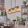 Koyoto Lampa wisząca, Kula świetlna, Lampa wisząca W kolorze bursztynu, 3-punktowe