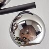 Gastor Lampa sufitowa, Kula świetlna Chrom, Przydymiony, 10-punktowe