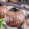 Koyoto Lampa wisząca, Kula świetlna, Lampa wisząca W kolorze miedzi, 3-punktowe