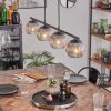 Koyoto Lampa wisząca, Kula świetlna, Lampa wisząca Przezroczysty, Przydymiony, 4-punktowe