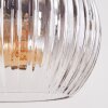 Koyoto Lampa wisząca, Kula świetlna, Lampa wisząca Przezroczysty, Przydymiony, 4-punktowe