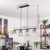 Koyoto Lampa wisząca, Kula świetlna, Lampa wisząca Przezroczysty, Przydymiony, 4-punktowe