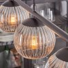 Koyoto Lampa wisząca, Kula świetlna, Lampa wisząca Przezroczysty, Przydymiony, 4-punktowe
