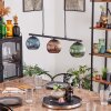 Koyoto Lampa wisząca, Kula świetlna, Lampa wisząca Niebeieski, Zielony, W kolorze miedzi, 3-punktowe