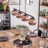 Koyoto lampa wisząca, kula świetlna, lampa wisząca miedziany, 4-punktowe