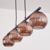Koyoto lampa wisząca, kula świetlna, lampa wisząca miedziany, 4-punktowe