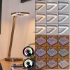 Vringelby lampka biurkowa, lampa stołowa, lampka do czytania LED srebrny, 1-punktowy, Zmieniacz kolorów