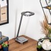 Vringelby lampka biurkowa, lampa stołowa, lampka do czytania LED srebrny, 1-punktowy, Zmieniacz kolorów