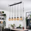Gastor Lampa wisząca, Kula świetlna, Lampa wisząca W kolorze bursztynu, 5-punktowe