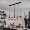 Gastor Lampa wisząca, Kula świetlna, Lampa wisząca W kolorze bursztynu, 5-punktowe