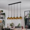Gastor Lampa wisząca, Kula świetlna, Lampa wisząca Złoty, Przezroczysty, 5-punktowe