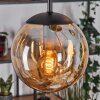 Gastor lampa wisząca, kula świetlna, lampa wisząca bursztynowy, 5-punktowe