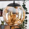 Gastor lampa wisząca, kula świetlna, lampa wisząca bursztynowy, 5-punktowe