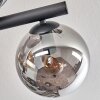 Gastor Lampa sufitowa, Kula świetlna W kolorze bursztynu, Przydymiony, 10-punktowe