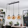 Gastor lampa wisząca, kula świetlna, lampa wisząca bursztynowy, 3-punktowe