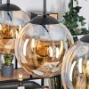 Gastor lampa wisząca, kula świetlna, lampa wisząca bursztynowy, 4-punktowe