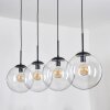 Gastor Lampa wisząca, Kula świetlna, Lampa wisząca Przezroczysty, 4-punktowe