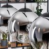 Gastor lampa wisząca, kula świetlna, lampa wisząca chrom, przezroczysty, przydymiony, 4-punktowe