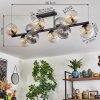 Gastor Lampa sufitowa, Kula świetlna W kolorze bursztynu, Przezroczysty, Przydymiony, 10-punktowe