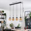 Gastor lampa wisząca, kula świetlna, lampa wisząca bursztynowy, 4-punktowe