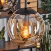 Gastor Lampa wisząca, Kula świetlna, Lampa wisząca W kolorze bursztynu, Przydymiony, 5-punktowe