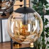 Gastor Lampa wisząca, Kula świetlna, Lampa wisząca W kolorze bursztynu, Przydymiony, 5-punktowe