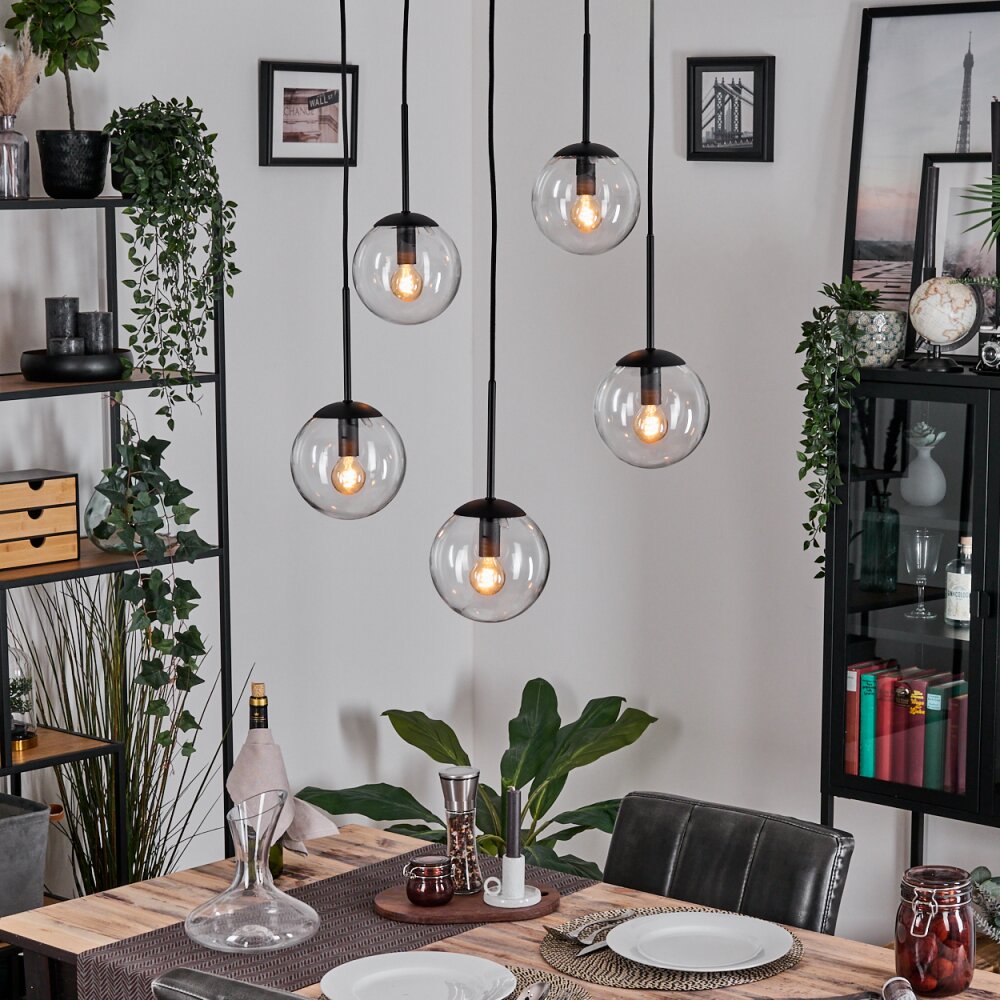 Gastor Lampa wisząca, Kula świetlna, Lampa wisząca Przezroczysty, 5-punktowe main product photo