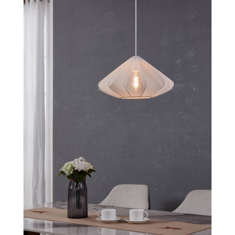 Oświetlenie Eglo DOLWEN Lampa wisząca Biały, 1-punktowy main product photo