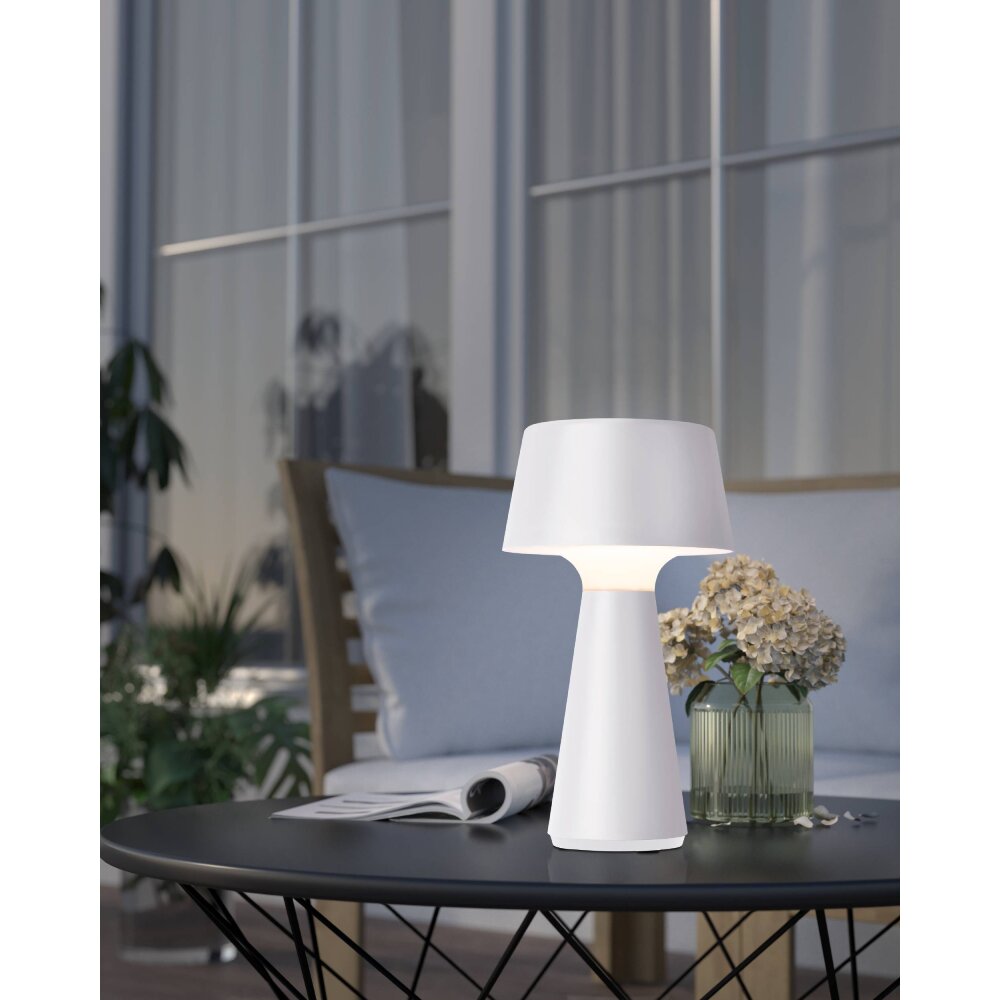 Oświetlenie Eglo HUESA Lampa stołowa LED Biały, 1-punktowy main product photo
