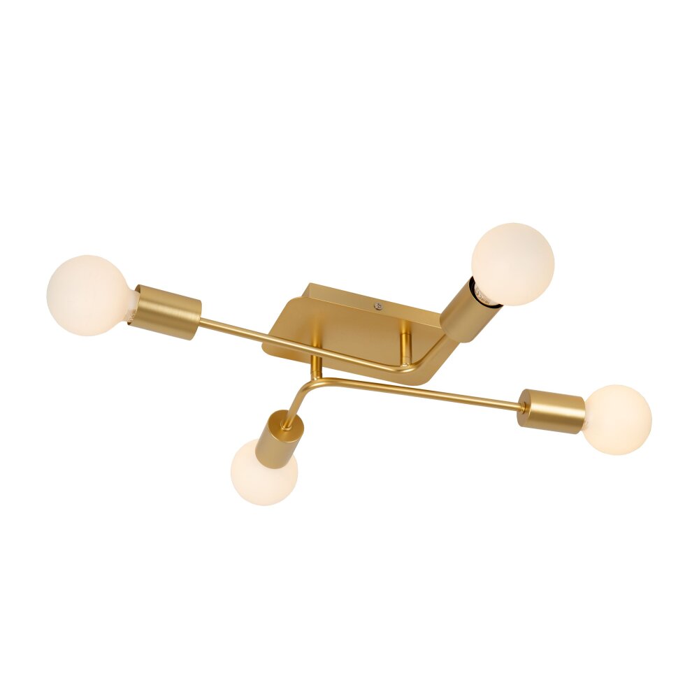 Oświetlenie Lucide LESTER Lampa sufitowa Złoty, 4-punktowe main product photo